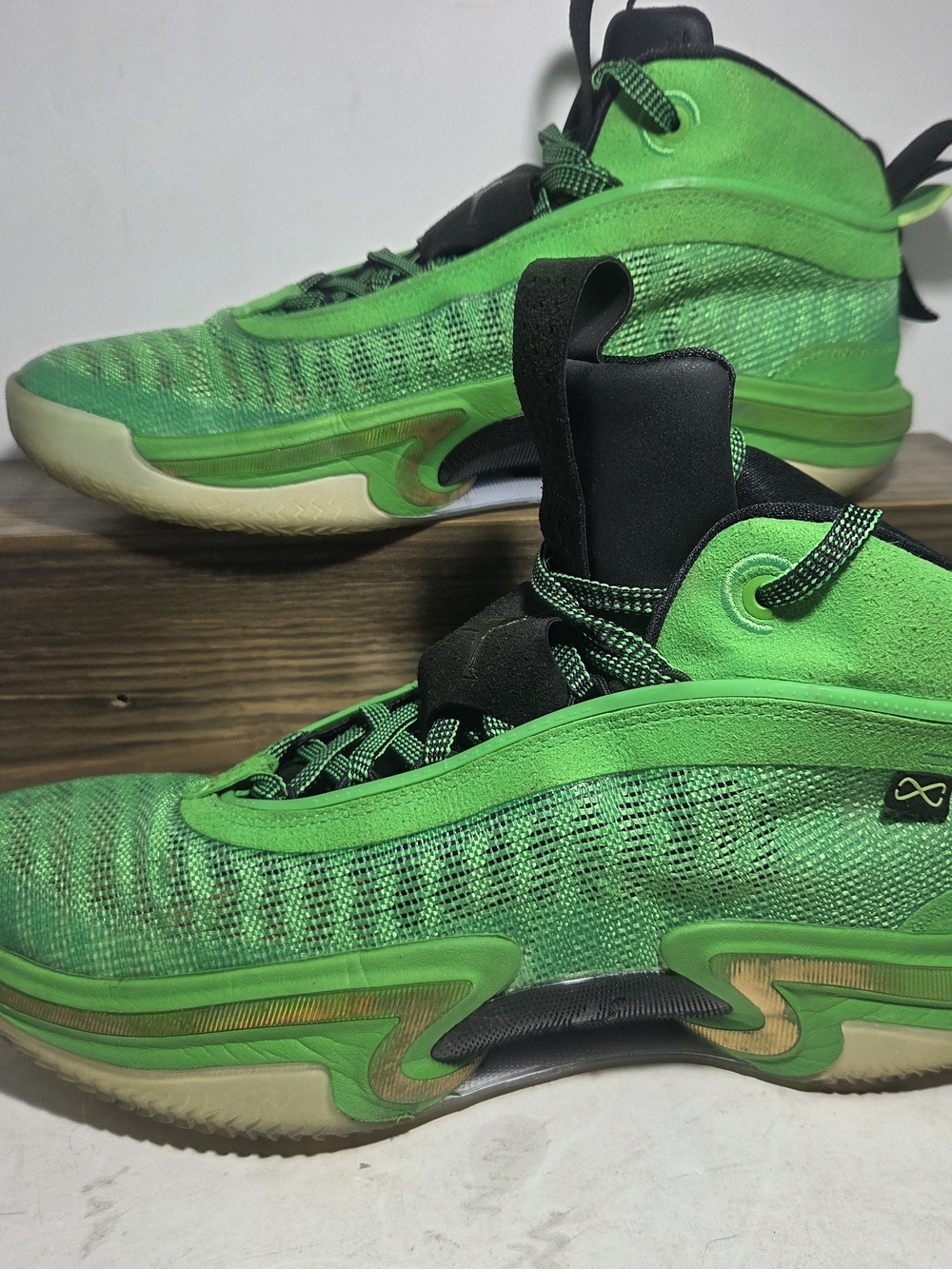 Nike Air Jordan 36 "Green Spark" / "Luka Doncic PE" Basketball Shoes CZ2650-300